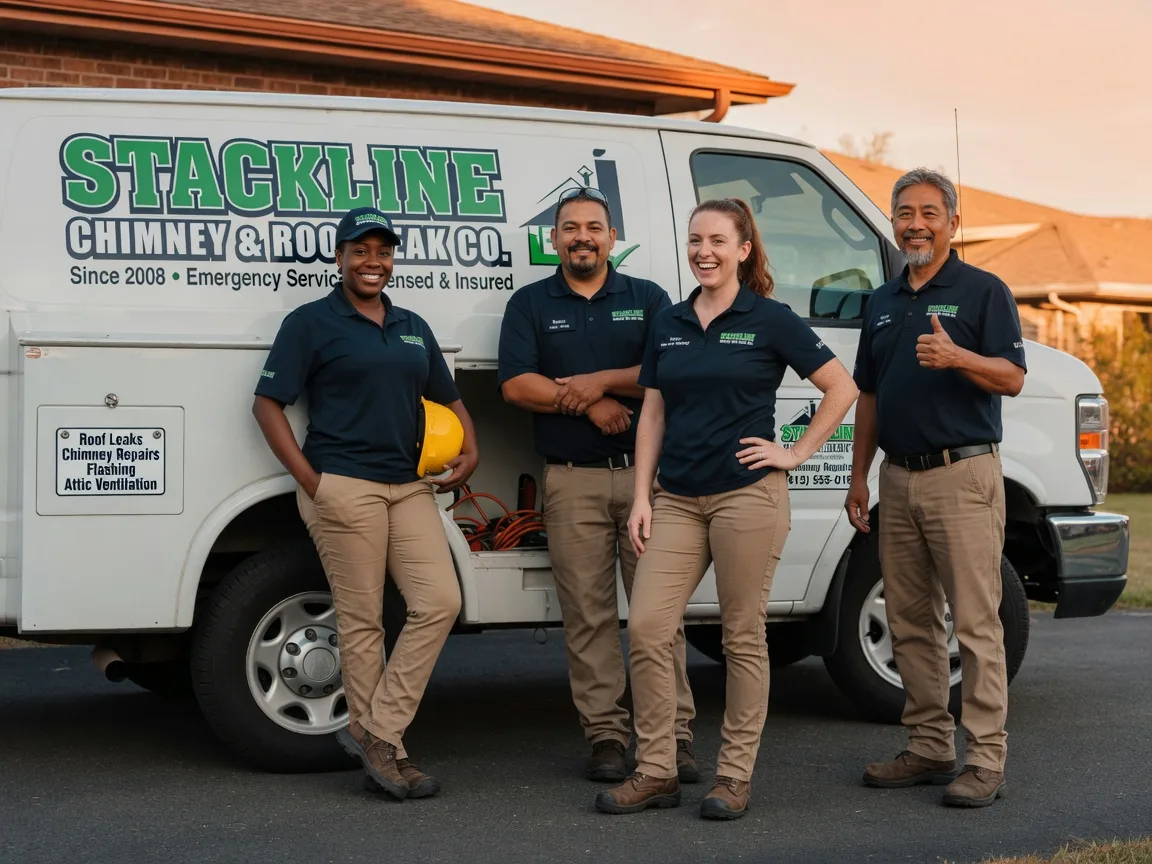 Chimney flashing repair company in Manitowoc, WI